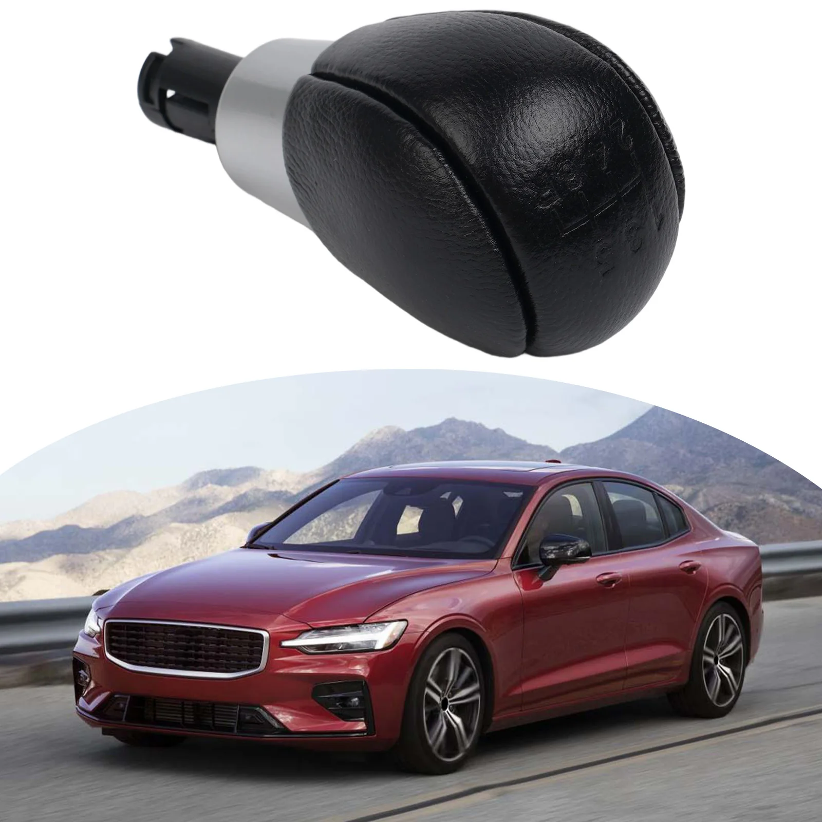 

6-скоростная ручка переключения передач, ручка механической коробки передач, гладкая замена передач, удобная ручка для Volvo V70 XC70, ручка переключения передач