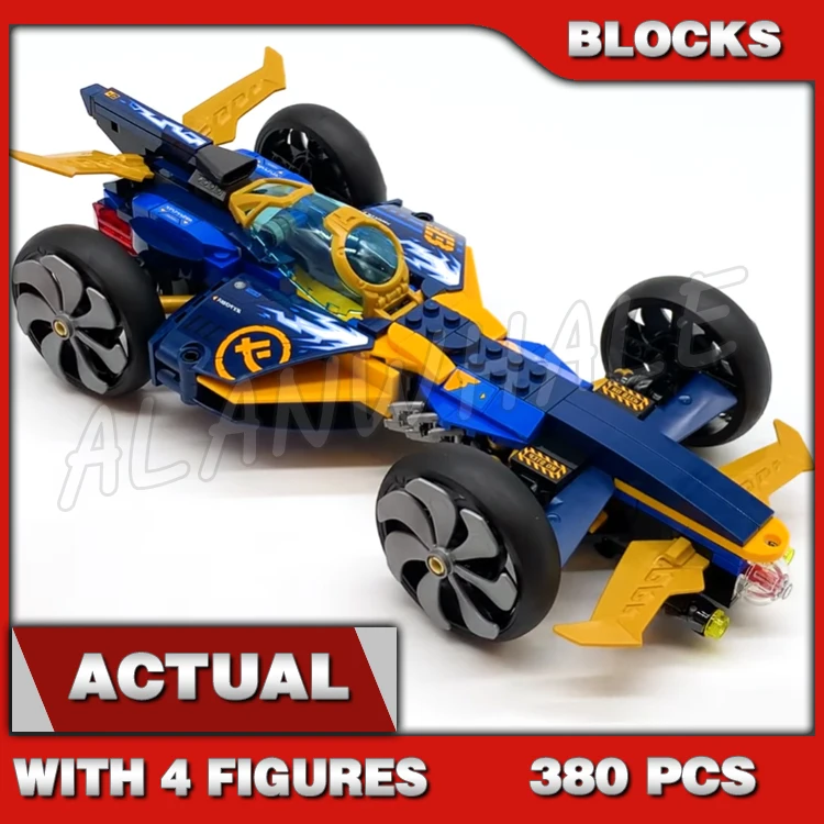 380 шт. 2в1 Shinobi Seabound Sub Speeder подводный автомобиль подводная лодка 60083 строительные