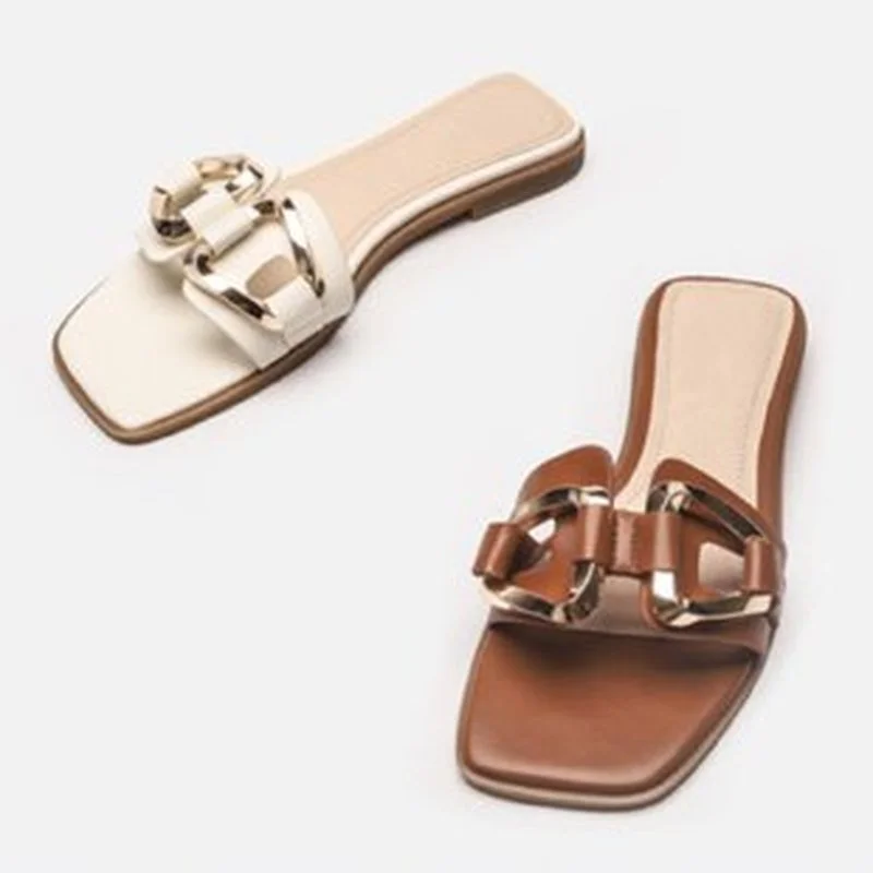 

Summer Slippers Flat Shoes Women's Home Beach Floors Luxury Slides Casual Woman Summer 2022 Sandals Girls Designer Free Shipping