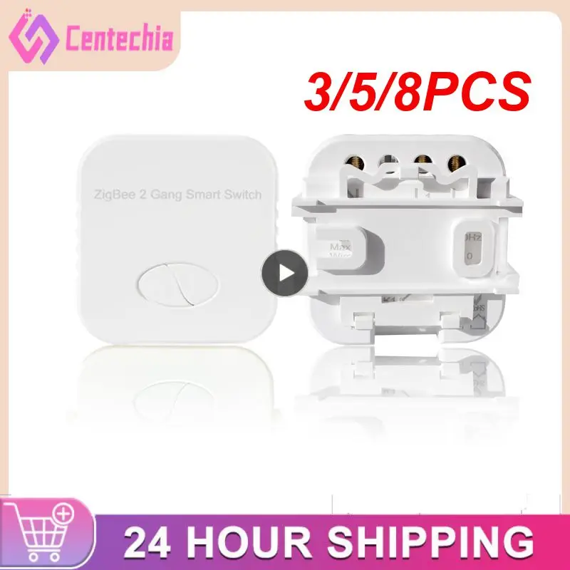 

3/5/8 шт., релейный модуль Zigbee 3,0 для умного дома
