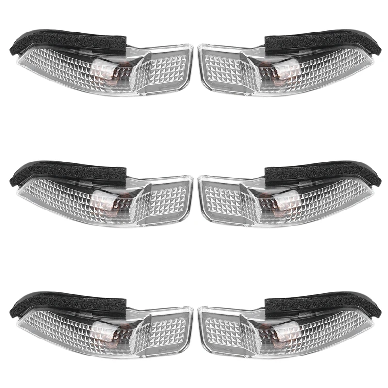 

6X Side Mirror Indicator Turn Signal Light Lamp Fit For Toyota Camry Avalon Corolla Prius C 81730-02140