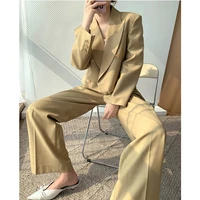 2022 summer turmeric suit two piece womens