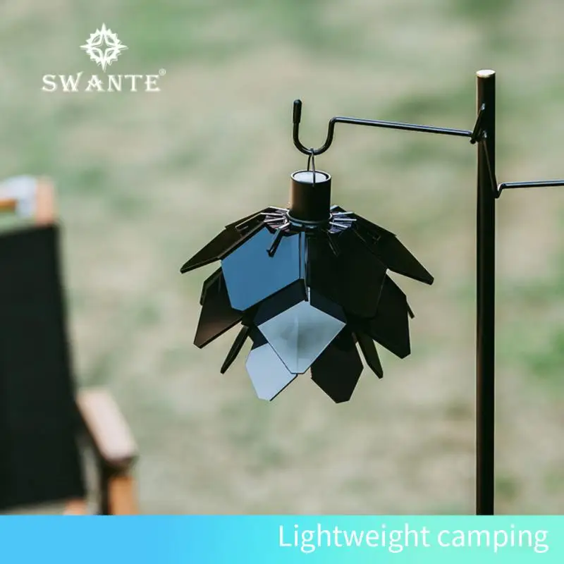 

Swante Blackened Cicada Wing Lampshade GZ Tianhuo Thor ML4 Outdoor Camping Lamp Multi-functional Camp Lamp Atmosphere Cover 2023