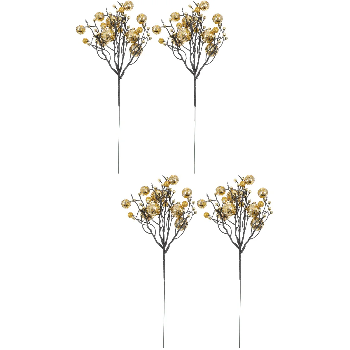 

Berry Picks Christmas Berries Wreath Branches Decorative Faux Stems Garlands Pine Stem Flower Pip Holly Lifelike Burgundy Red