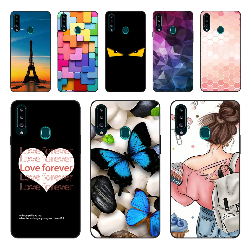 Чехол для Samsung Galaxy A20e, чехол для Galaxy A20, силиконовая задняя крышка, чехол для телефона Samsung A20s, A 20, 20 s, A207, A20e, мягкие чехлы, оболочка