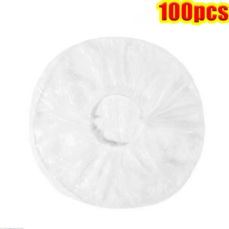 

100Pcs Disposable Food Cover Plastic Wrap Elastic Food Lids Refrigerator Preservative Bowl Cover Dust-Proof Freezer Bags