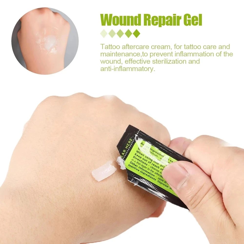100/50/30/20/5 шт. крем для ухода за татуировкой Витамин A &amp D восстанавливающий