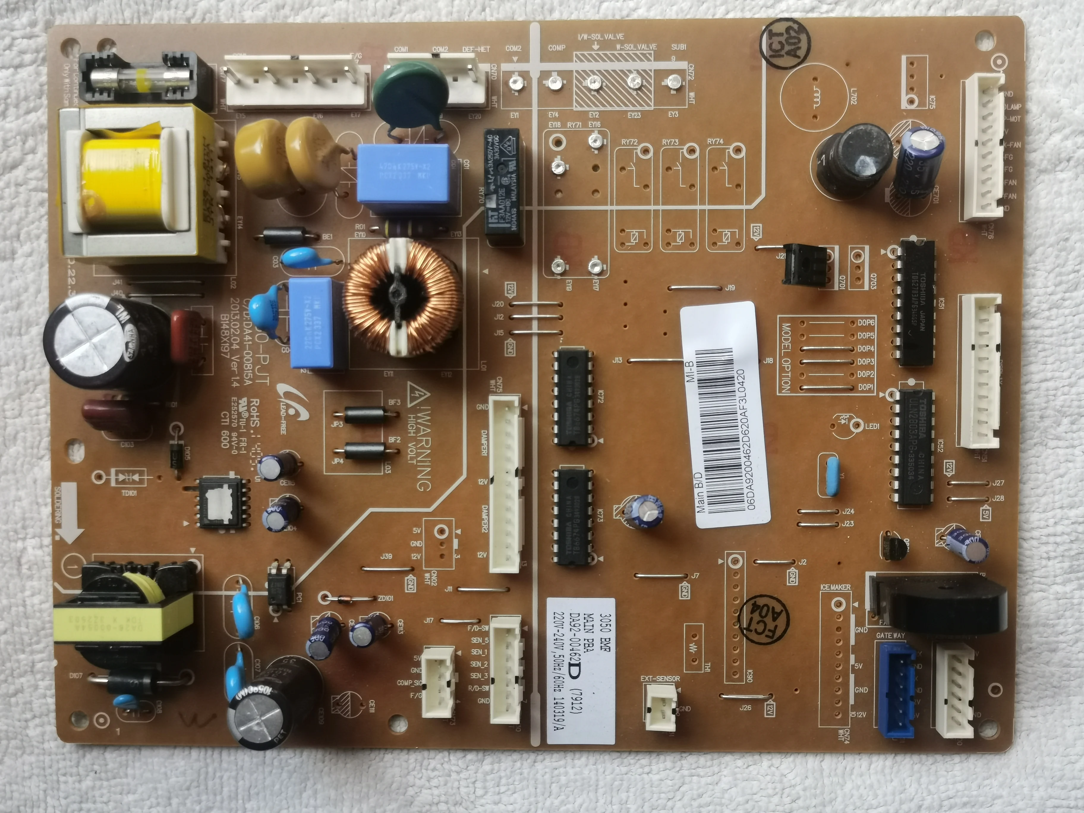 

New good working for refrigerator computer board power module DA92-00462D DA92-00462E DA41-00815A BCD-304WNQISL 286WNQISS1 board