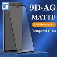 full cover matte tempered glass for xiaomi redmi 10 note 11e 11s pro 10c 10a k40s k50 gaming poco x4 m3 x3 pro screen protector