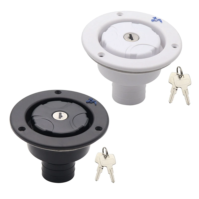 

Запираемый герметичный дозатор для пресной воды для дома на мотоцикле, лодки, автофургона, аксессуар, Гравитационный водозаправочный колпа...