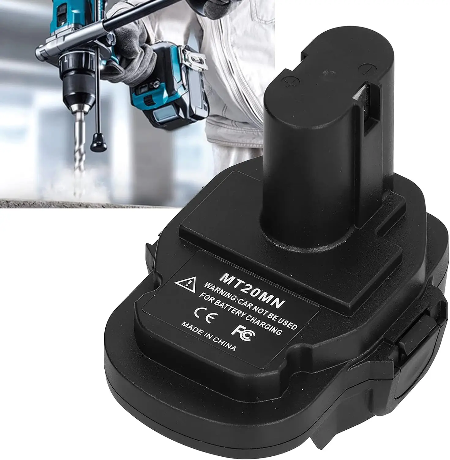 

Адаптер аккумулятора для литий-ионного аккумулятора Makita 18 В BL1830B BL1850, преобразователь в Ni-Cd Ni-Mh аккумуляторные инструменты Makita 18 В