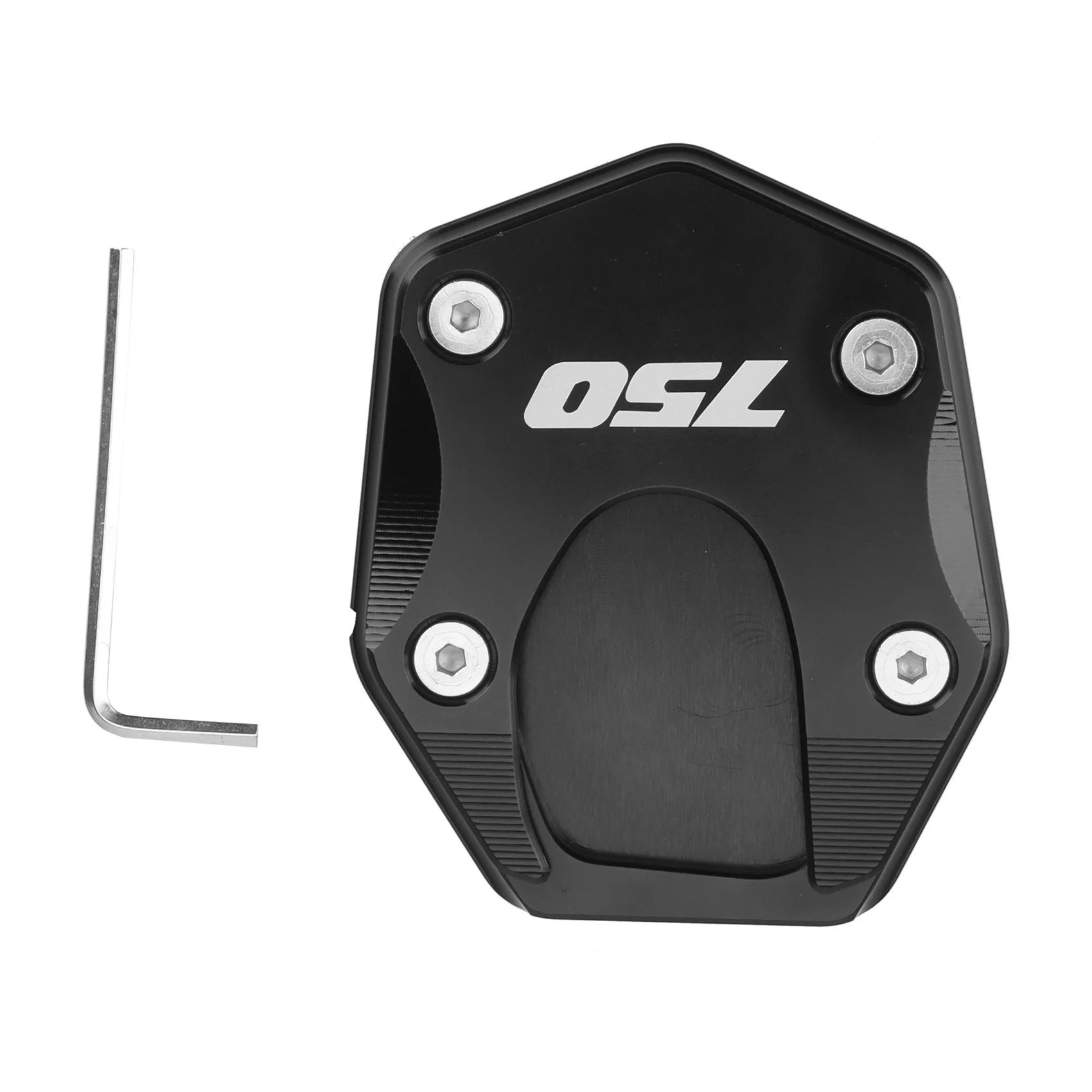 

Подставка для мотоцикла с подножкой, боковая подставка, удлинитель, опорная пластина для HONDA Forza 750 FORZA750 2020-2022 (черный)