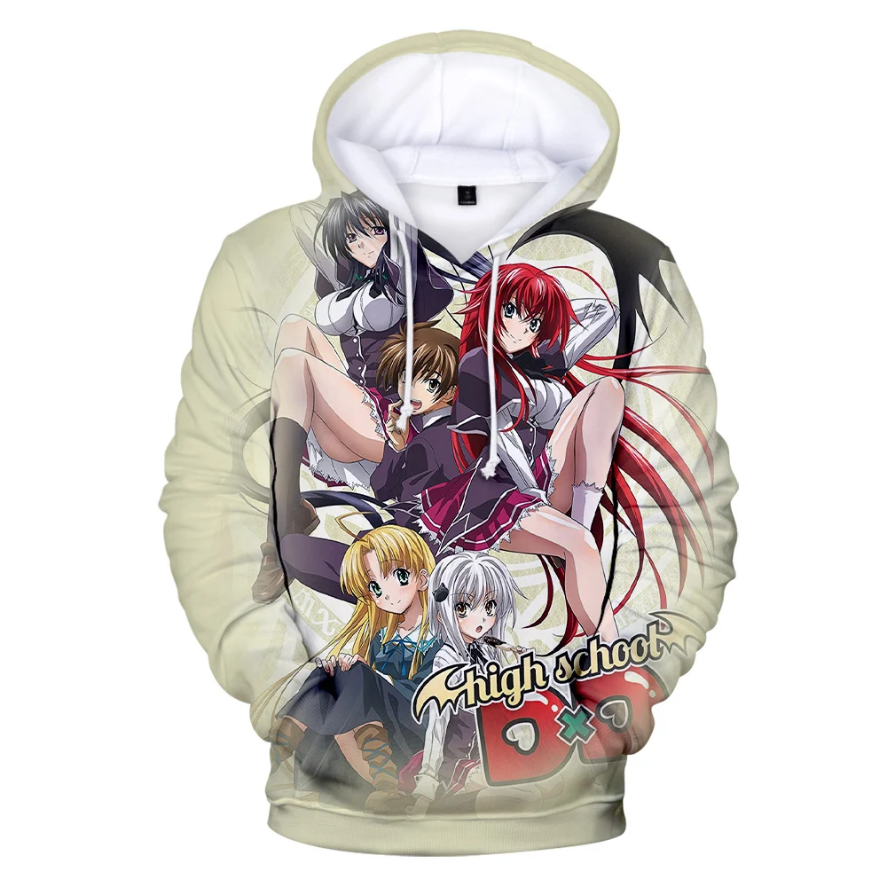

Classic Highschool DxD Hyoudou Issei Rias Gremory Asia Argento Fall 3D Hoodies Comfortable Sweatshirts Adult/Child Pullovers