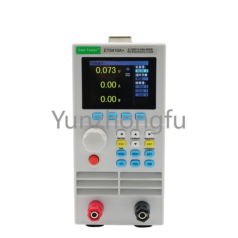 

Single Channel 150V 40A 400W Programmable DC Electronic Load Battery Tester