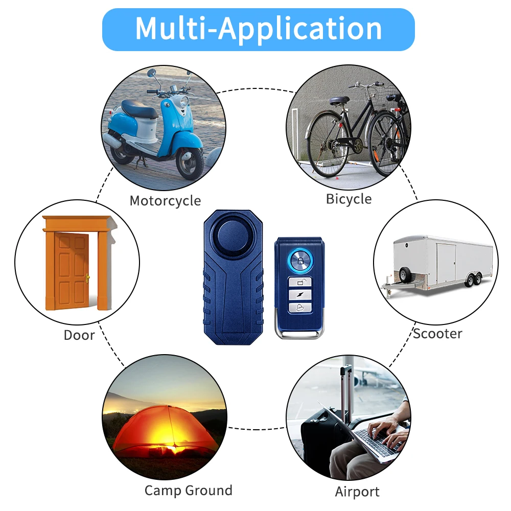 Рисунок 6 - Сигнализация Anchtek велосипедная