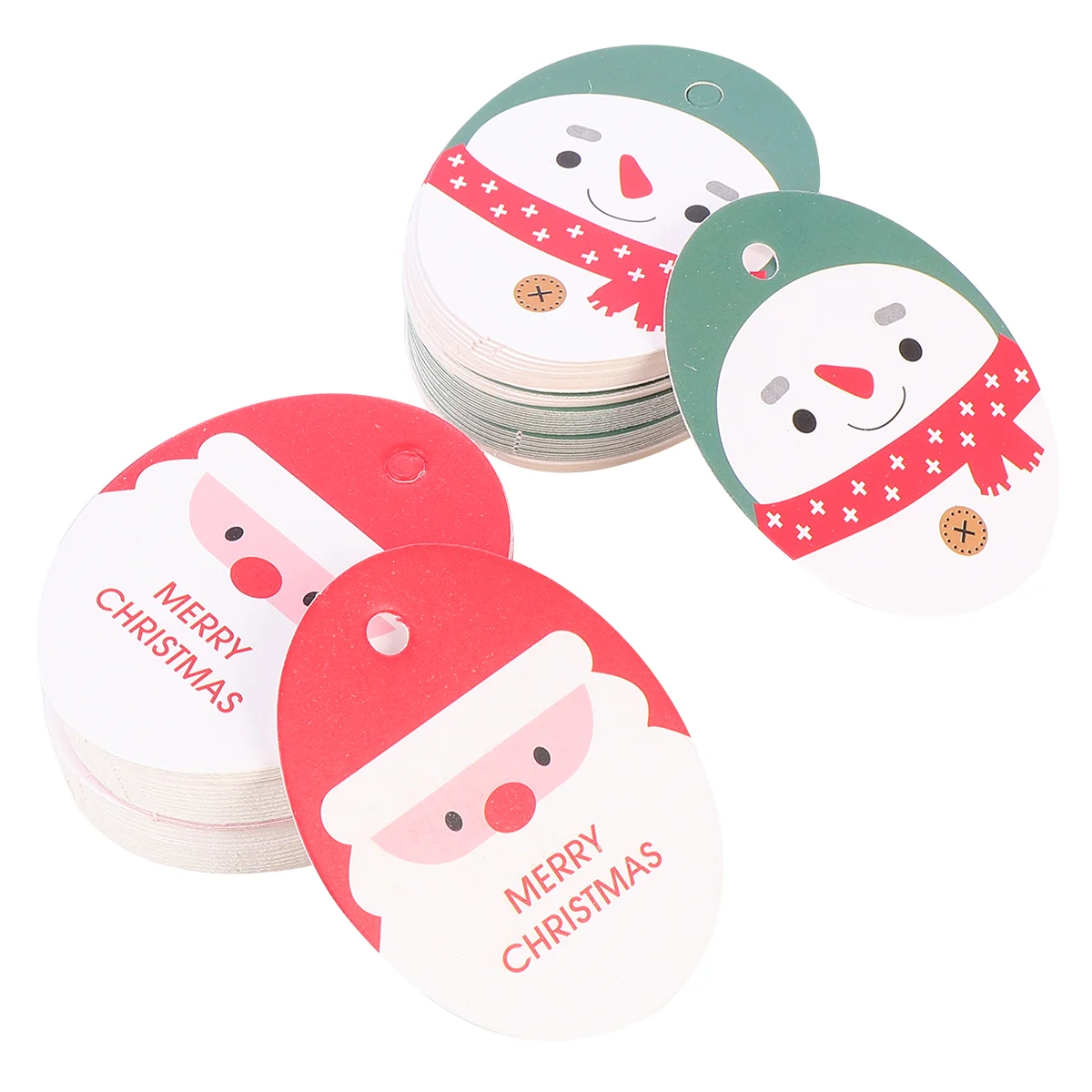 100 шт. рождественские бирки этикетки вечерние подарочные украшения реквизит