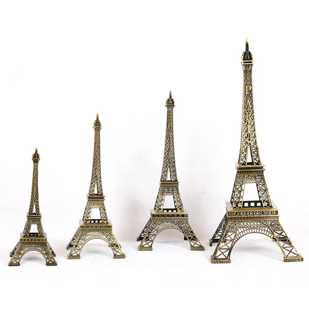 Фигурка Эйфелевой башни статуи для домашнего декора металлическая модель