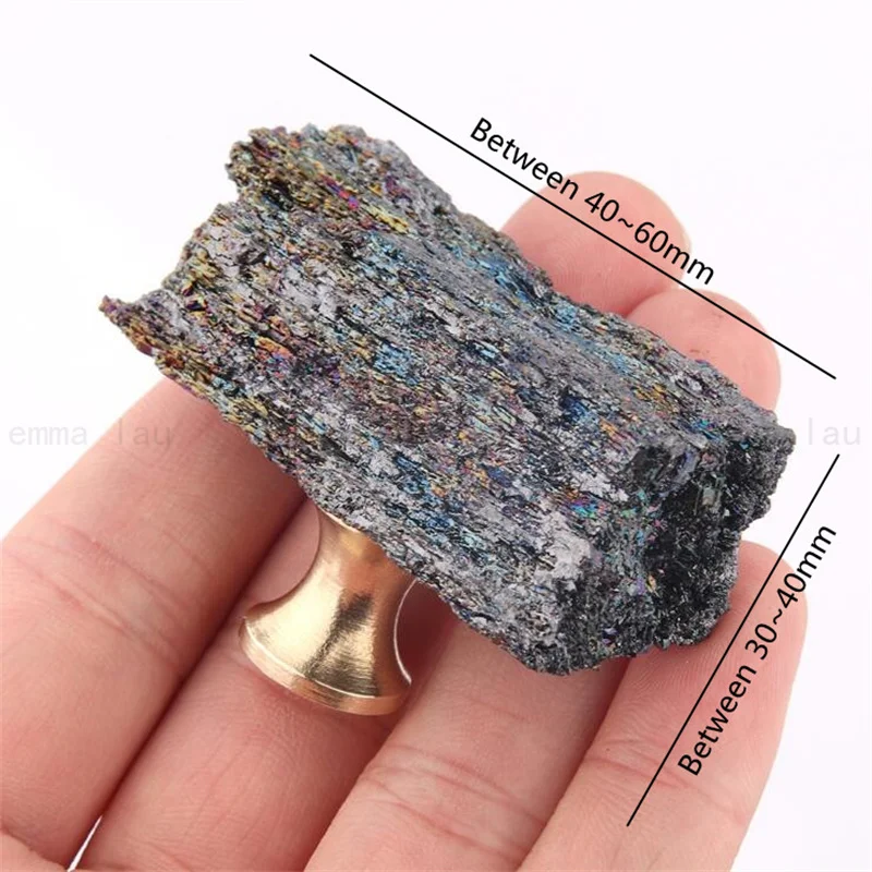 Латунные ручки для шкафов из натурального камня