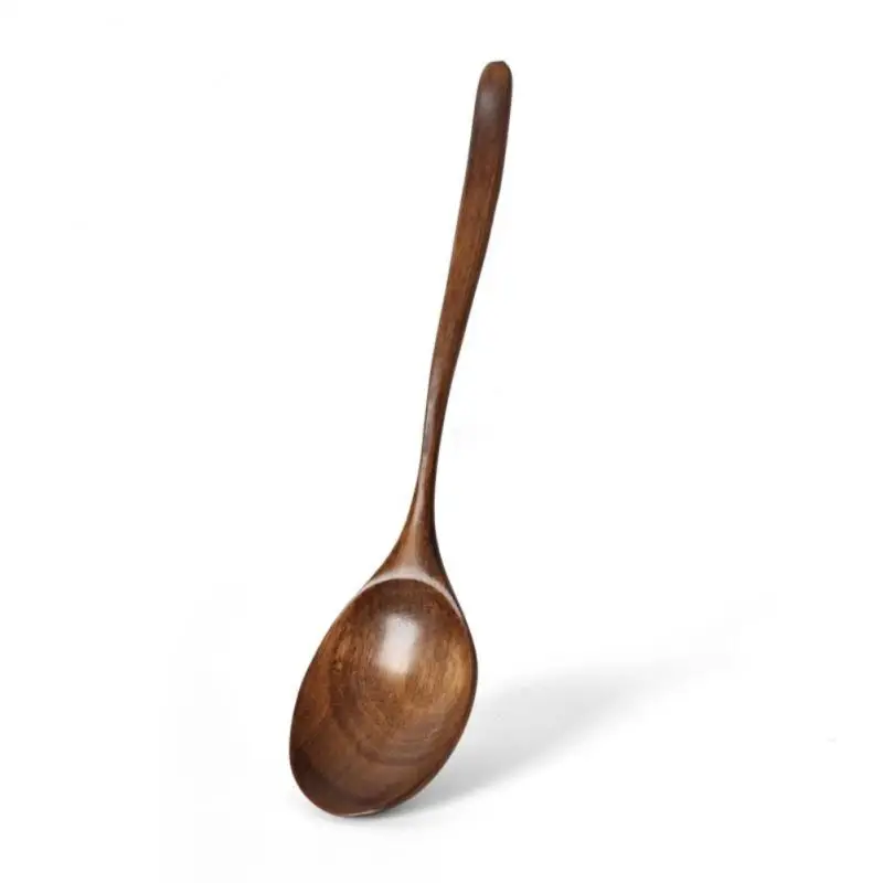 

Nanmu Japanese Style Wooden Spoon Bamboo Kitchen Cooking Utensil Tool Soup Teaspoon Catering For Kicthen Wooden Spoon
