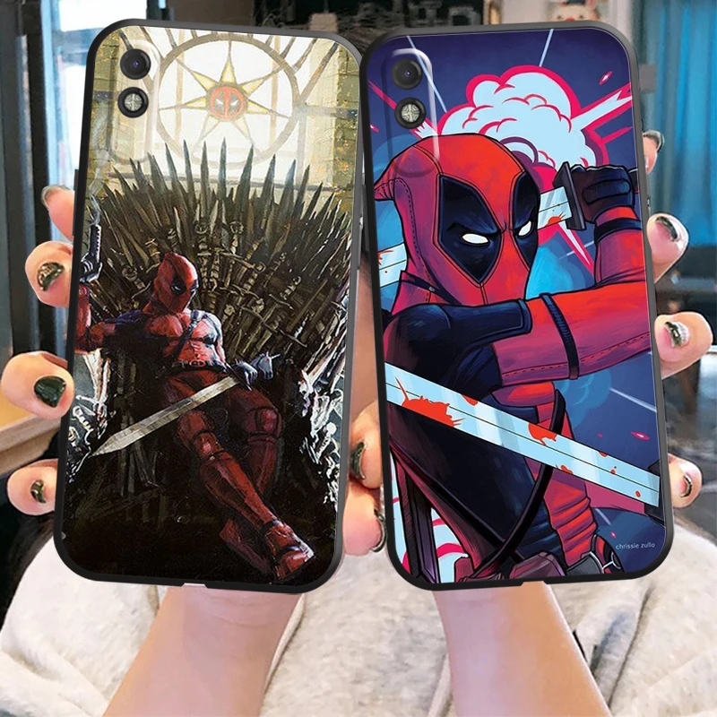 

Marvel Spider-Man Phone Case For Xiaomi POCO F3 GT X3 Pro X3 GT M3 M3 Pro X3 X3 NFC Coque Funda Black Silicone Cover Carcasa