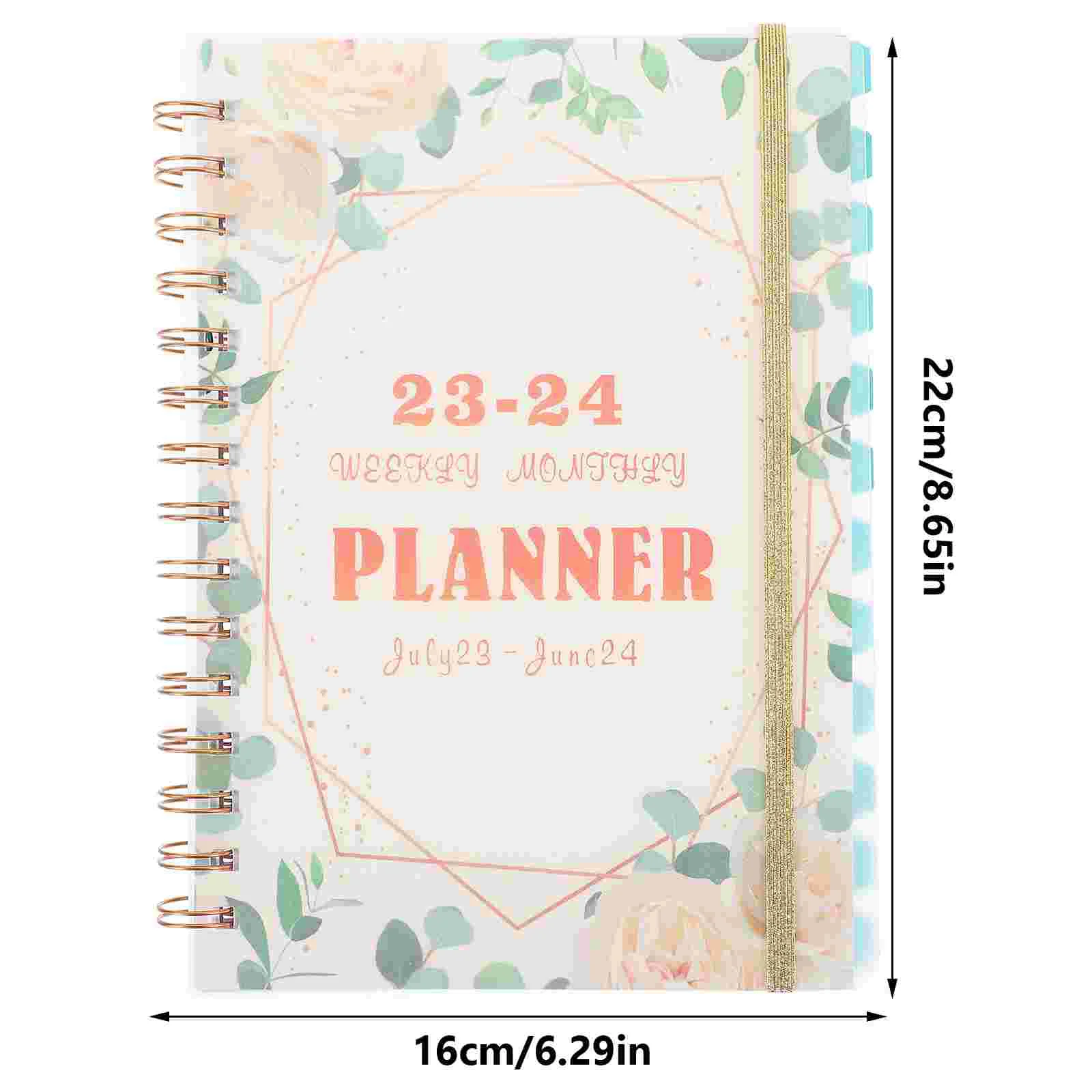 

2023 Agenda Book Office Memo Pad Writing Notebook Compact Notepad Daily Use Pads Home Supply Accessory Books Work