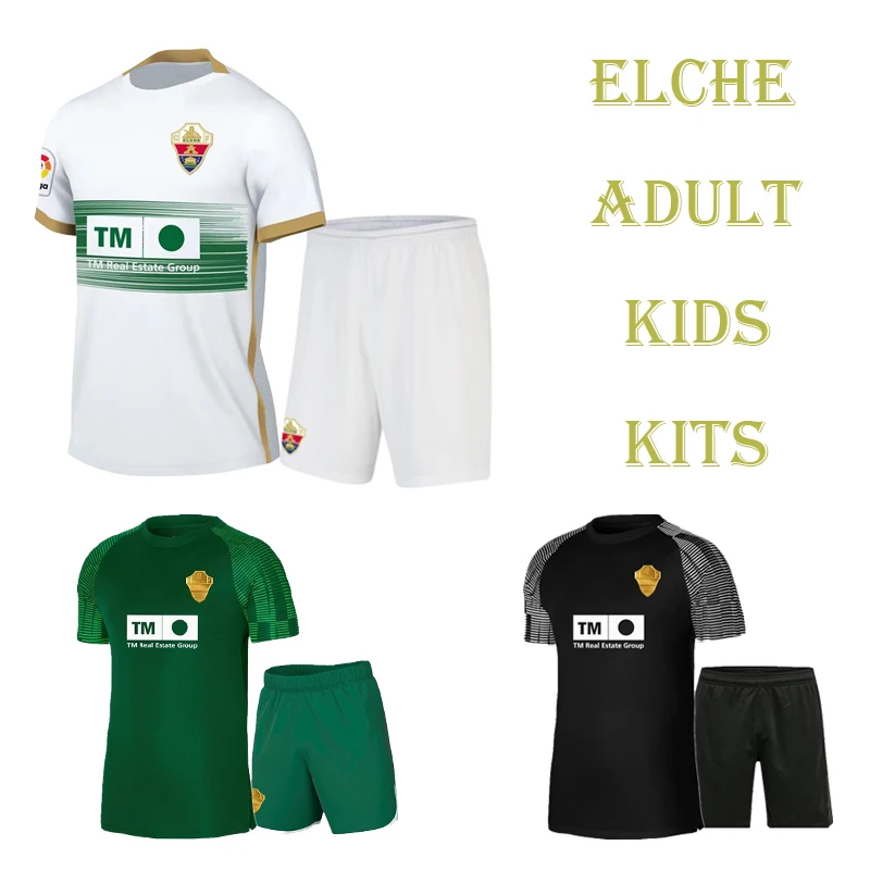 

Elche CF Home 2022 23 Away Adult Kids Kits Second Away JERSEY High Quality Elche Nino Kits 22/23 Men's T-Shirt