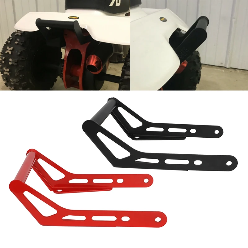 

ATC70 Rear Seat Pillion Passenger Grab Rail for Honda ATC 70 Motorcycle Rear Grab Bars with Whip Mounting Hole Motorcycle Parts