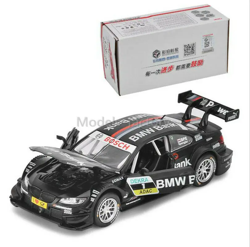 Новинка 1/32 для BMW M3 DTM Гоночная машина детские подарки мальчиков и девочек