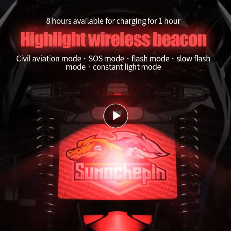 

Taillight Highlight Uav Aircraft Lamp Riding Warning Lamp Motorcycle Locomotive Vibration Induction Bicycle Accessories 7 Colors