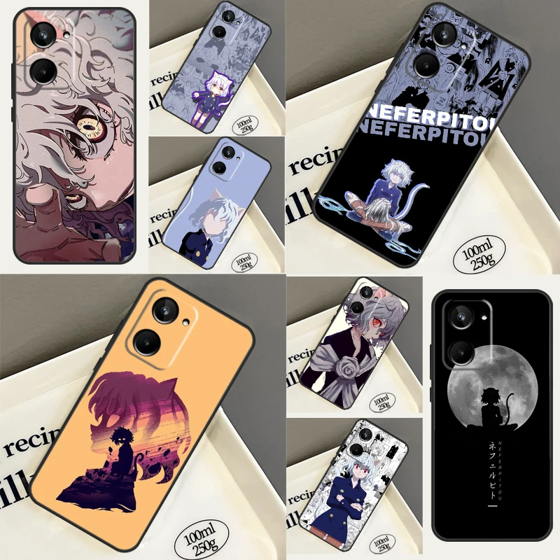 Neferpitou Hunter x Hunter Для Realme C30 C31 C33 C35 C55 C25s C21Y C11 C15 GT Neo 3T 2 3 5 8 9 10 Pro Plus чехол