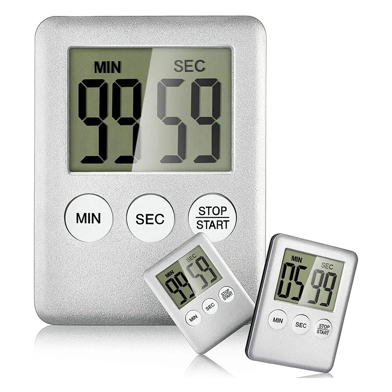 Кухонный таймер цифровой для приготовления пищи магнитный электронный