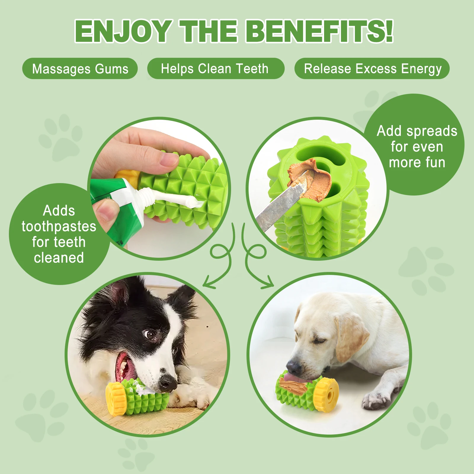 Игрушка для собачьего буксира войны жевания собаки с отверстием кормления