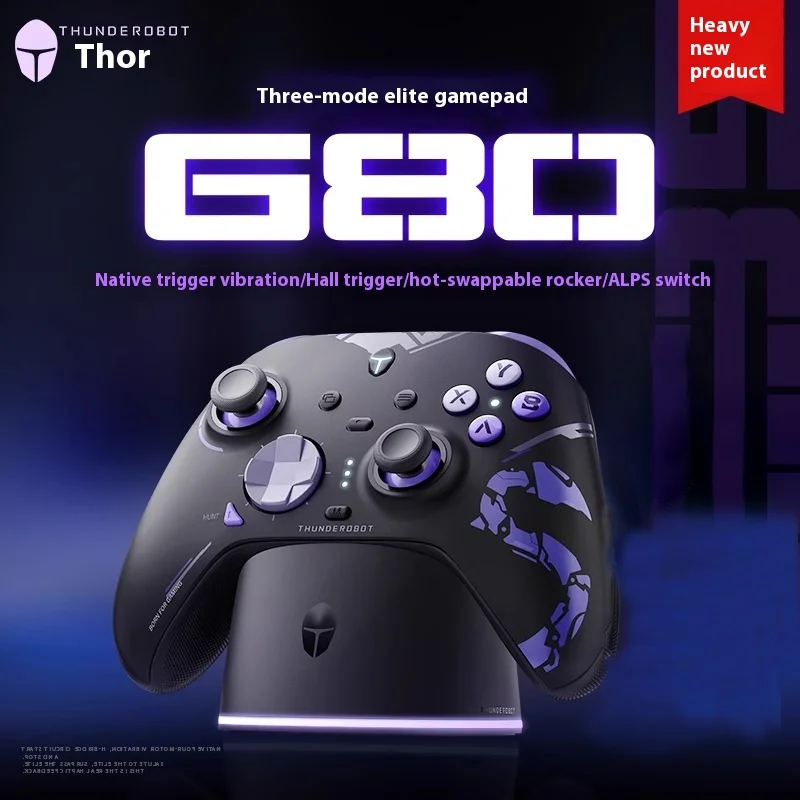 Thunderobot G80 Ultimate игровая ручка проводной/2 4 г/Bluetooth трехрежимный стандартный ПК Xbox Rgb