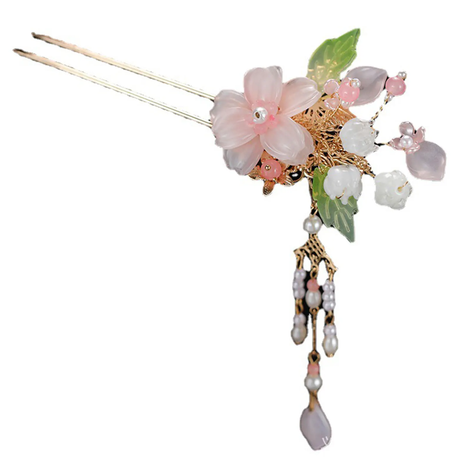 

Винтажная Античная простая пучок волос Высококачественная классическая жемчужная девушка fa chai летний головной убор для волос