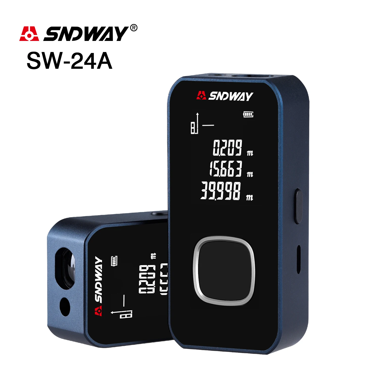 

SNDWAY Laser Distance Meter Range Finder Mini Trena Laser Tape Measure Tool 40m 50m 60m Ruler Test Digital Rangefinder