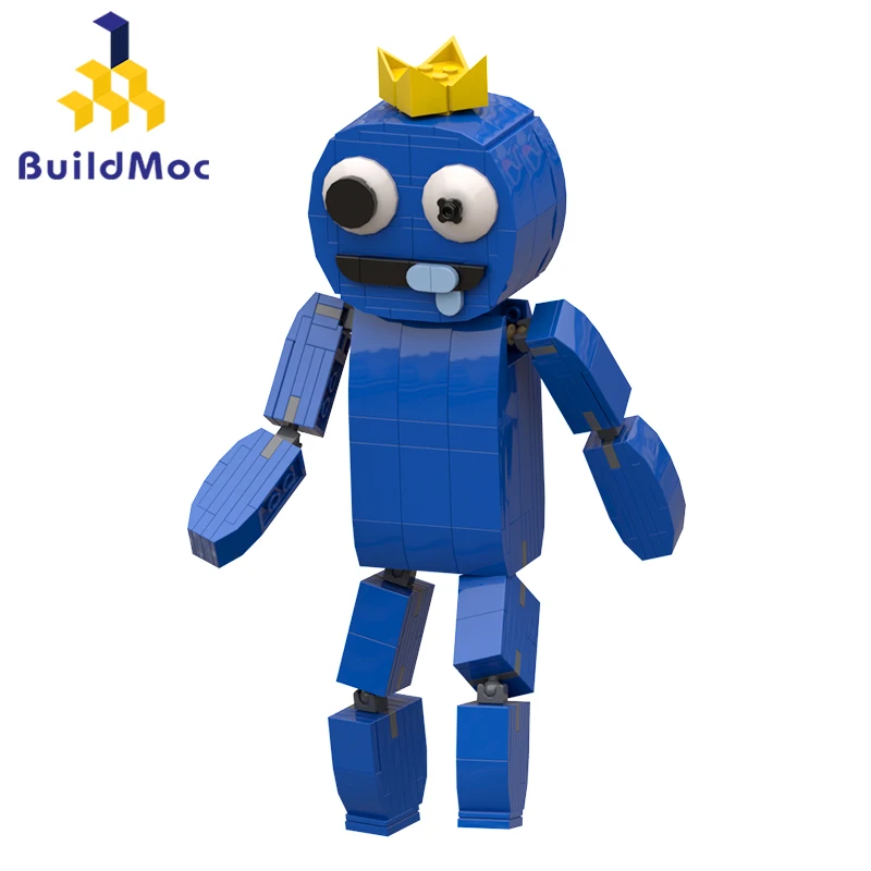 

Buildmoc Rainbowed Friends Blue Monster Animation Figures MOC Set Building Blocks Toys for Children Kids Gifts Toy 281PCS Bricks