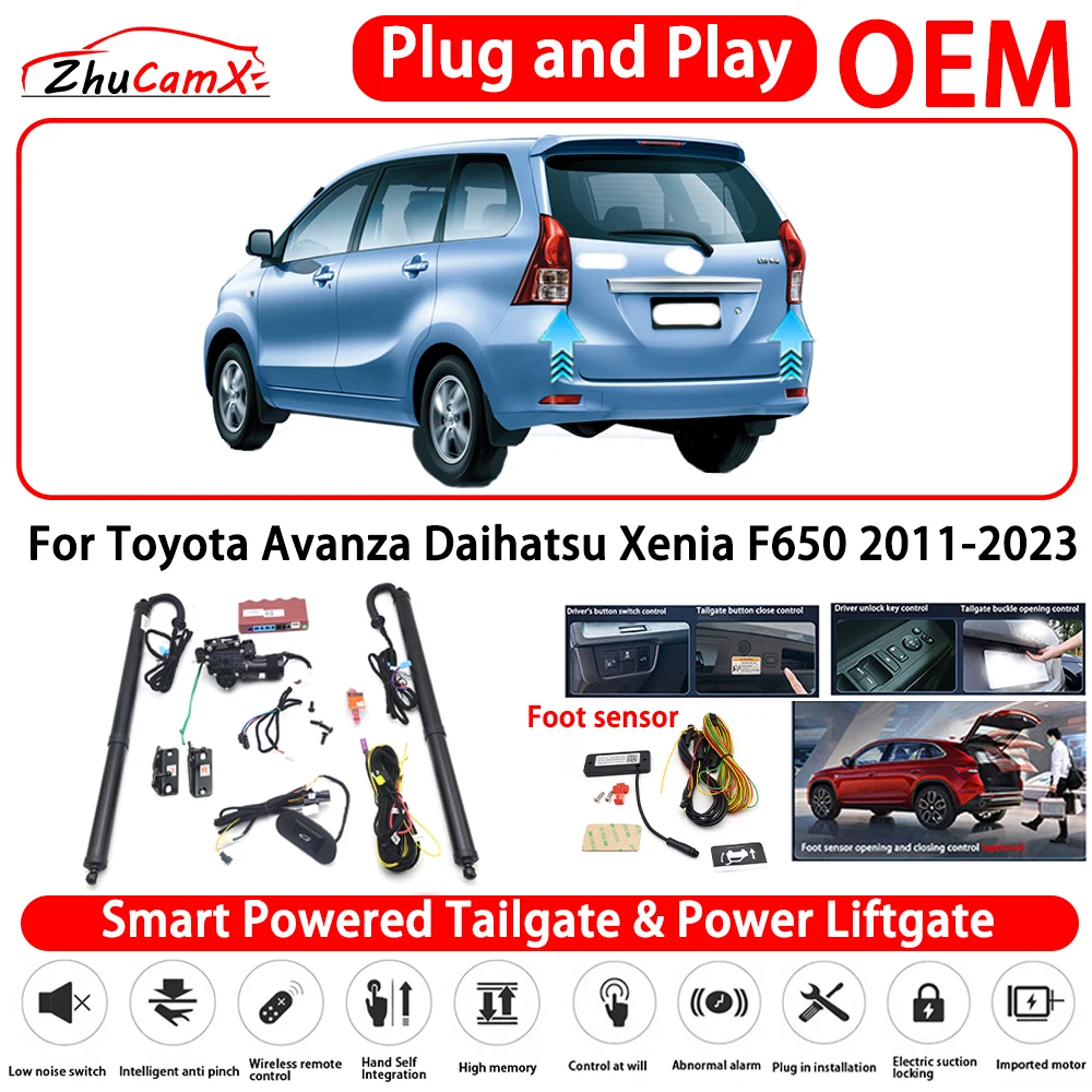 Фото Для Toyota Avanza Daihatsu Xenia F650 2011-2023: Оригинальный умный привод багажника с электроприводом (OEM)