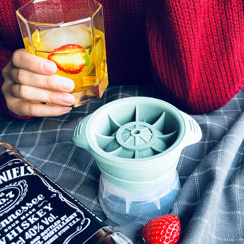 

Whiskey Silicone round Ice Ball Mold Maker Ice Maker Large Ball Ice Ice Tray
