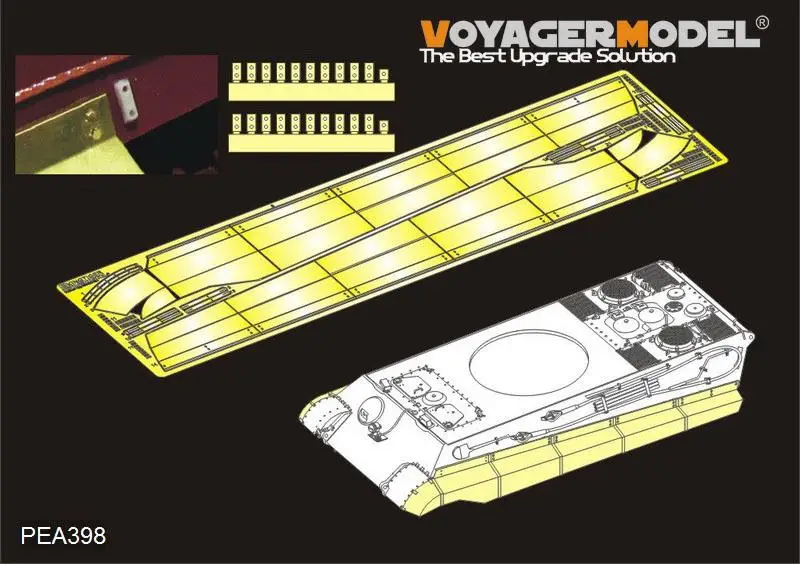 

Немецкий король Tiger Schurzen времен Второй мировой войны Voyager PEA398 1/35 (Для MENG)