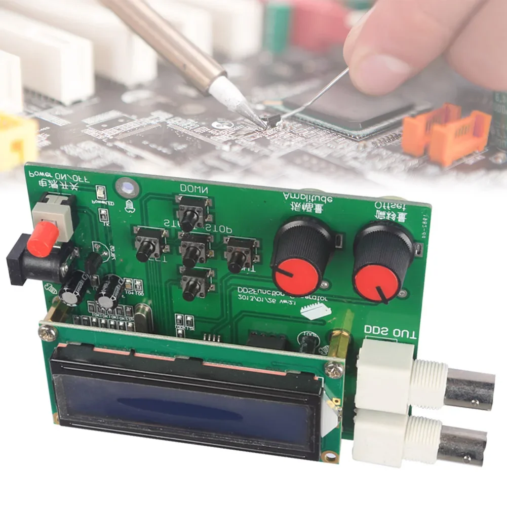 Модуль Генератора Сигналов DDS 1 Гц-65534 Гц С ЖК-дисплеем Синусоидальная Квадратная