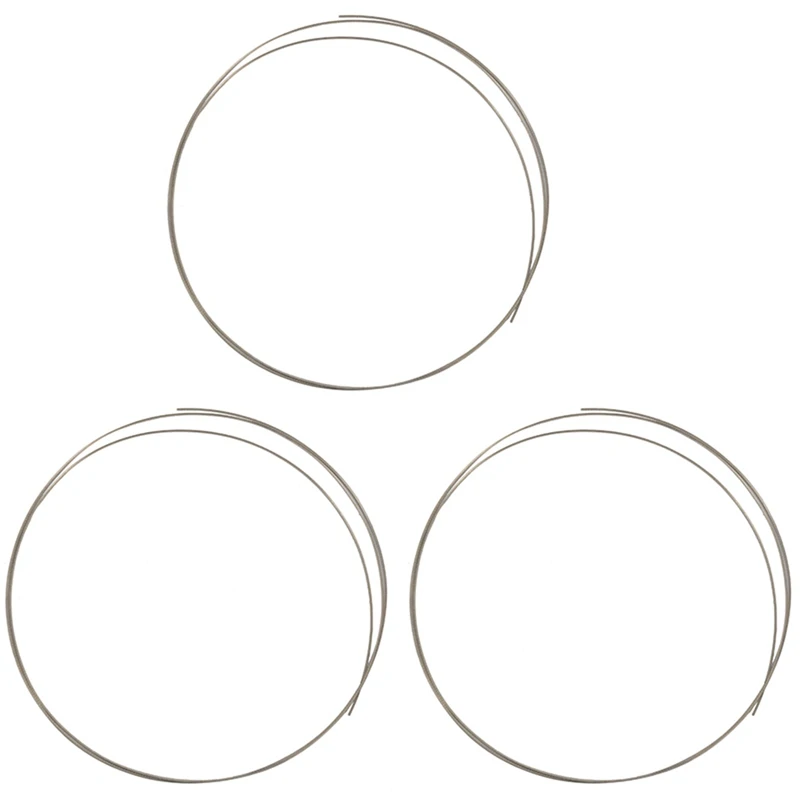 

3X 8 Feet Cupronickel Fret Wire Fingerboard Frets 2.9Mm Width For Bass