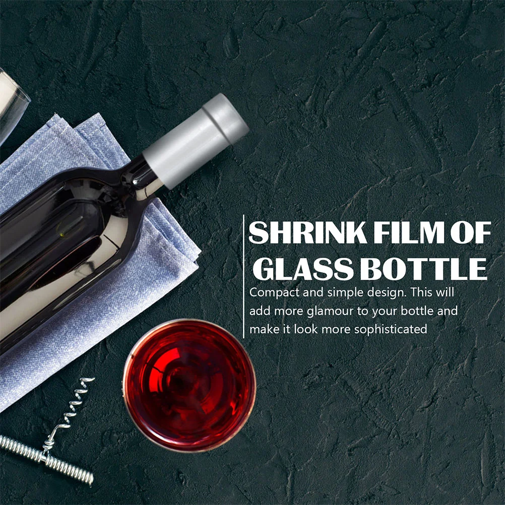 200 шт. термоусадочная пленка для бутылок термозащитные колпачки