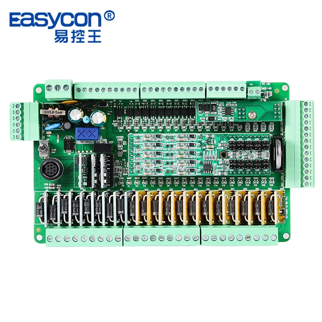 

Настраиваемый Easycon FX3U-32MT/MR/MRT-10AD-2DA с 16DI 16DO 10AI 2AO PLC программируемый логический контроллер plc