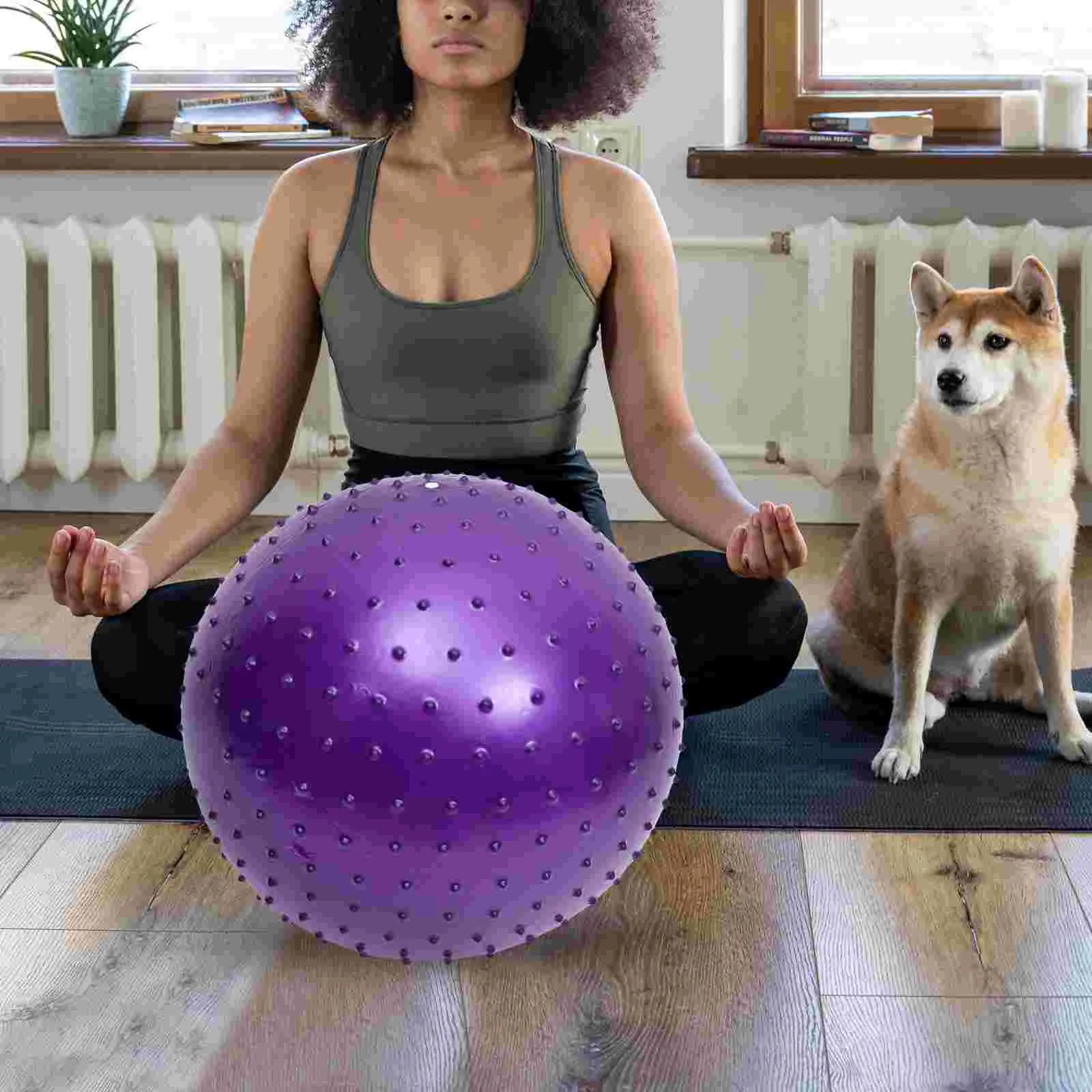 

Birthing Ball Workout Balls Exercise Stability Chair Massage Pregnancy Gym Yoga Pilates Fitness