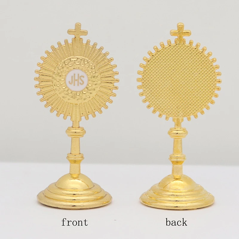 1 шт. католическая статуя христианского причастия Золотая Иисуса-полуя