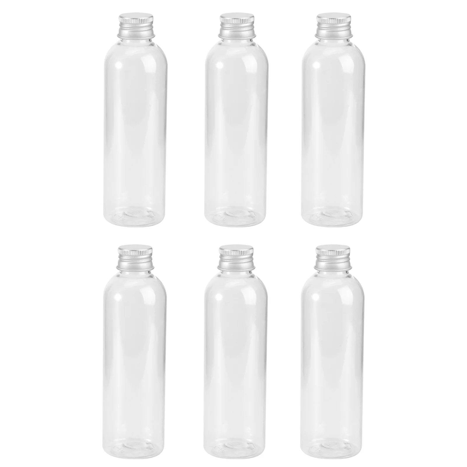 

6PCS 200ml Reusable Smoothie Bottles Bottles With Caps Body Lotion Bottle Bottle Dispenser