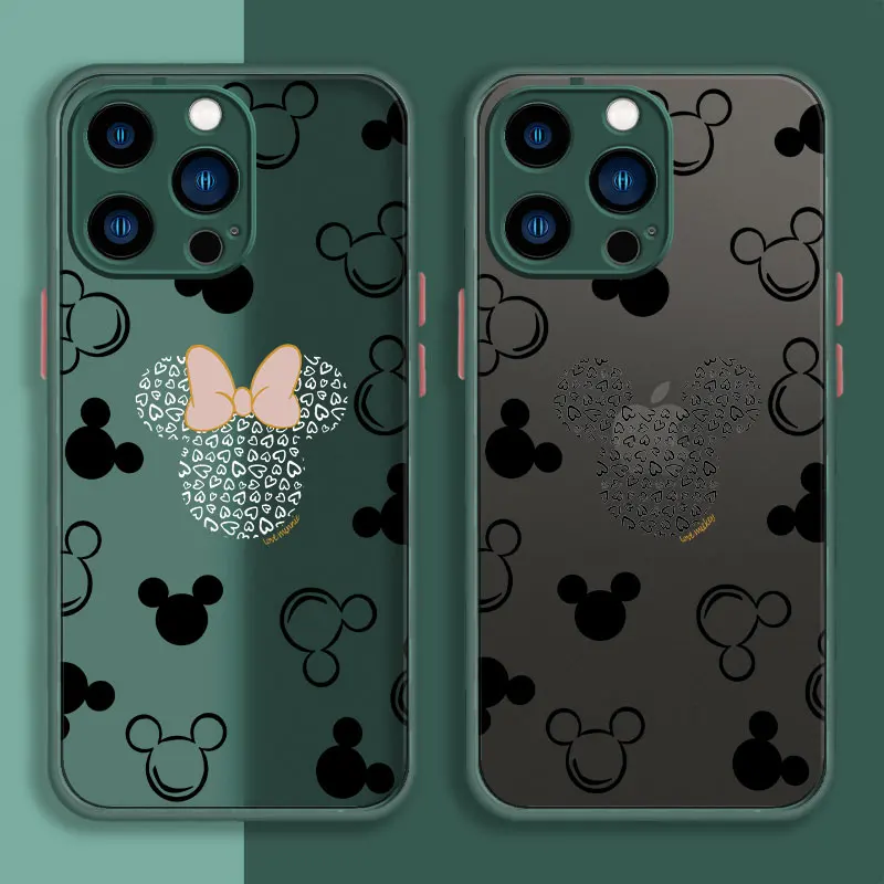 Чехол с Минни Микки для iPhone 12 6 6S XS 11 8 Plus X 7 13 Pro Max XR SE2 SE2022 |