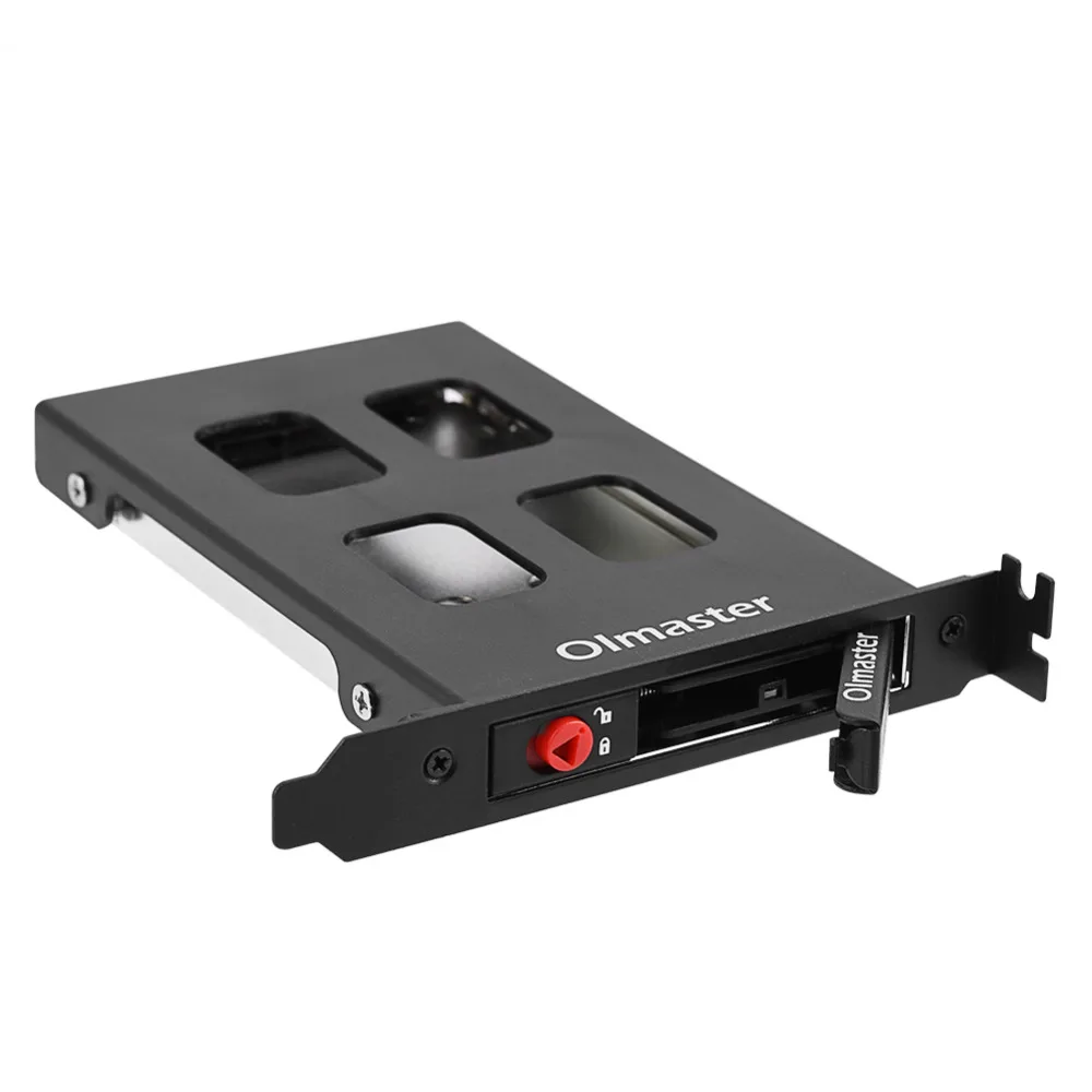 

Oimaster Pci Mobile Rack Enclosure Hard Disk Drive Case Box For 2.5 Inch Sata Sdd Hdd Adapter