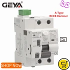 GEYA GRD9L-R автоматический рекуператор с типом RCCB RCD ELCB 40A 63A 30mA 100mA 300mA предохранитель безопасности
