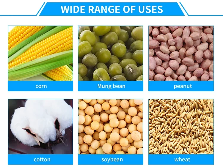 Многорядная зерновая сеялка машина для семян кукурузы четырехколесное